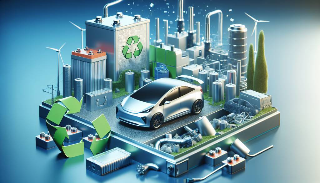 Les batteries des voitures électriques : quelle durée de vie et comment les recycler ?